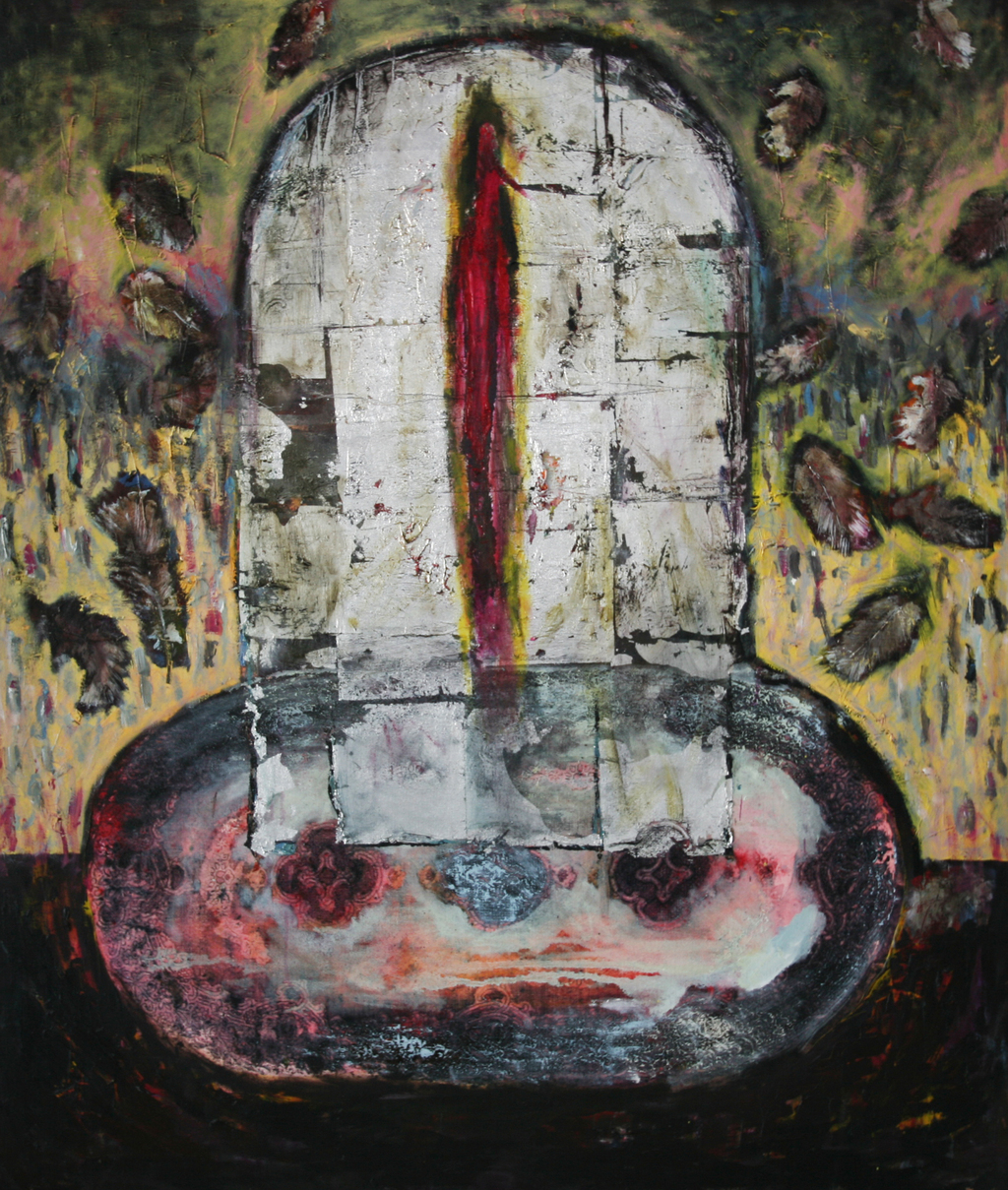 Still Life with Red Bird