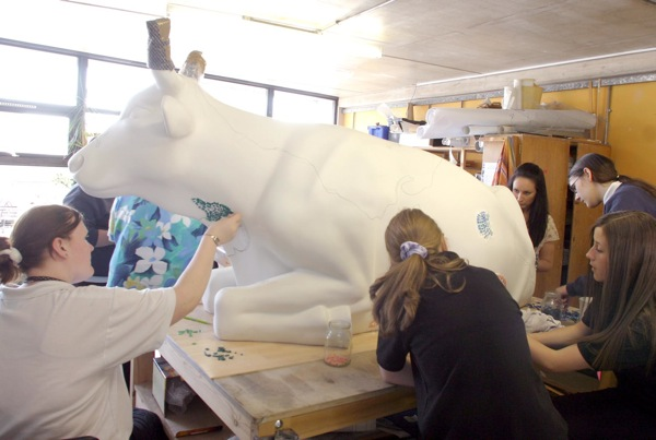The Cow Parade Cow