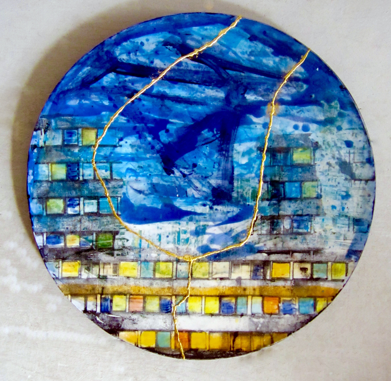 Blue Sky. Blue Flats