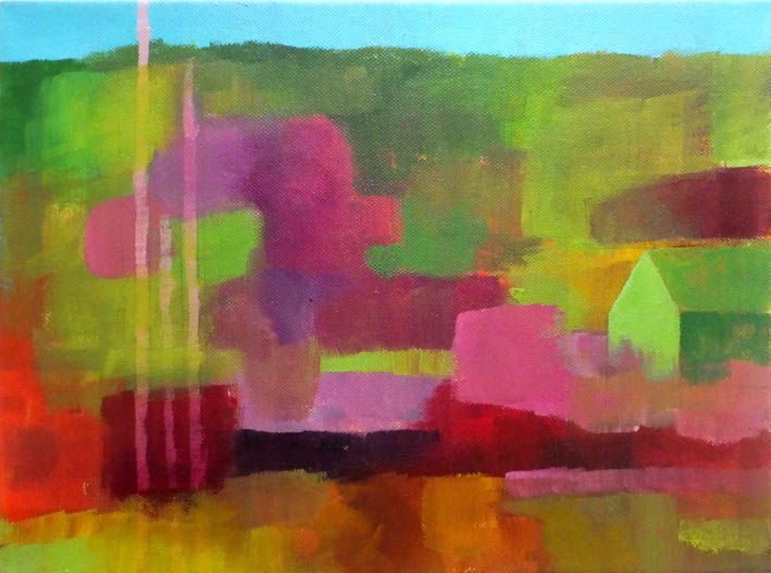 Woodland walk in spring