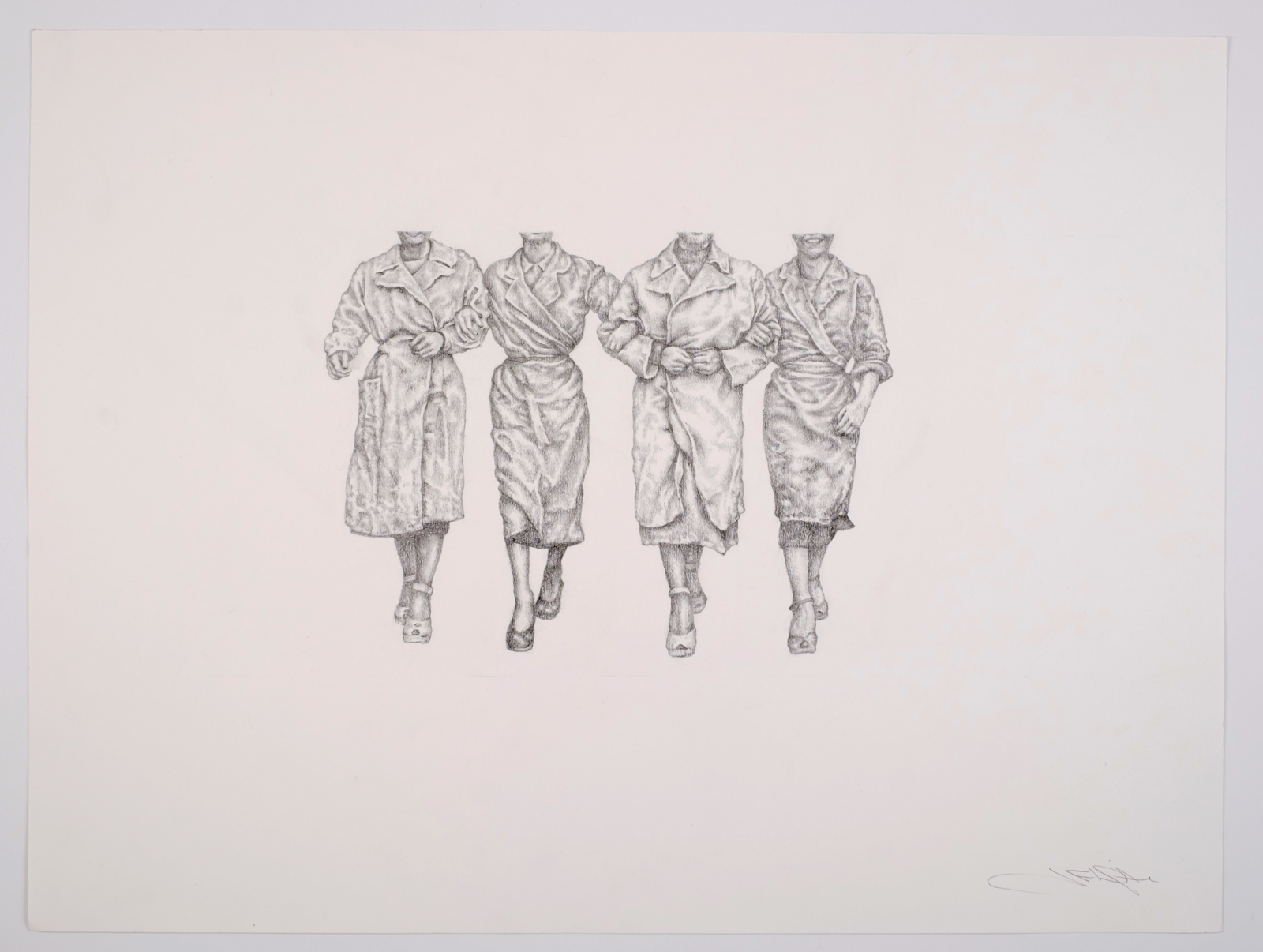 Factory Girls Walking