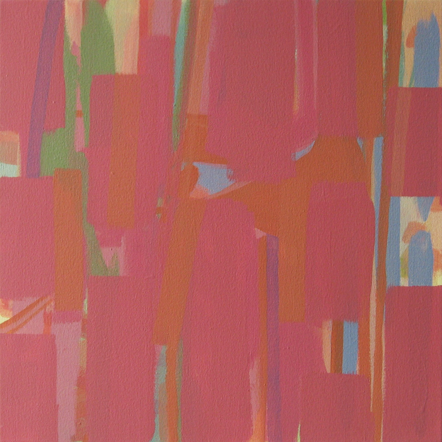 March (i) 2019. Acrylic on canvas.  51x51cm.  