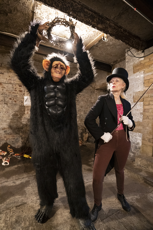 Self Coronation of the Monkey.